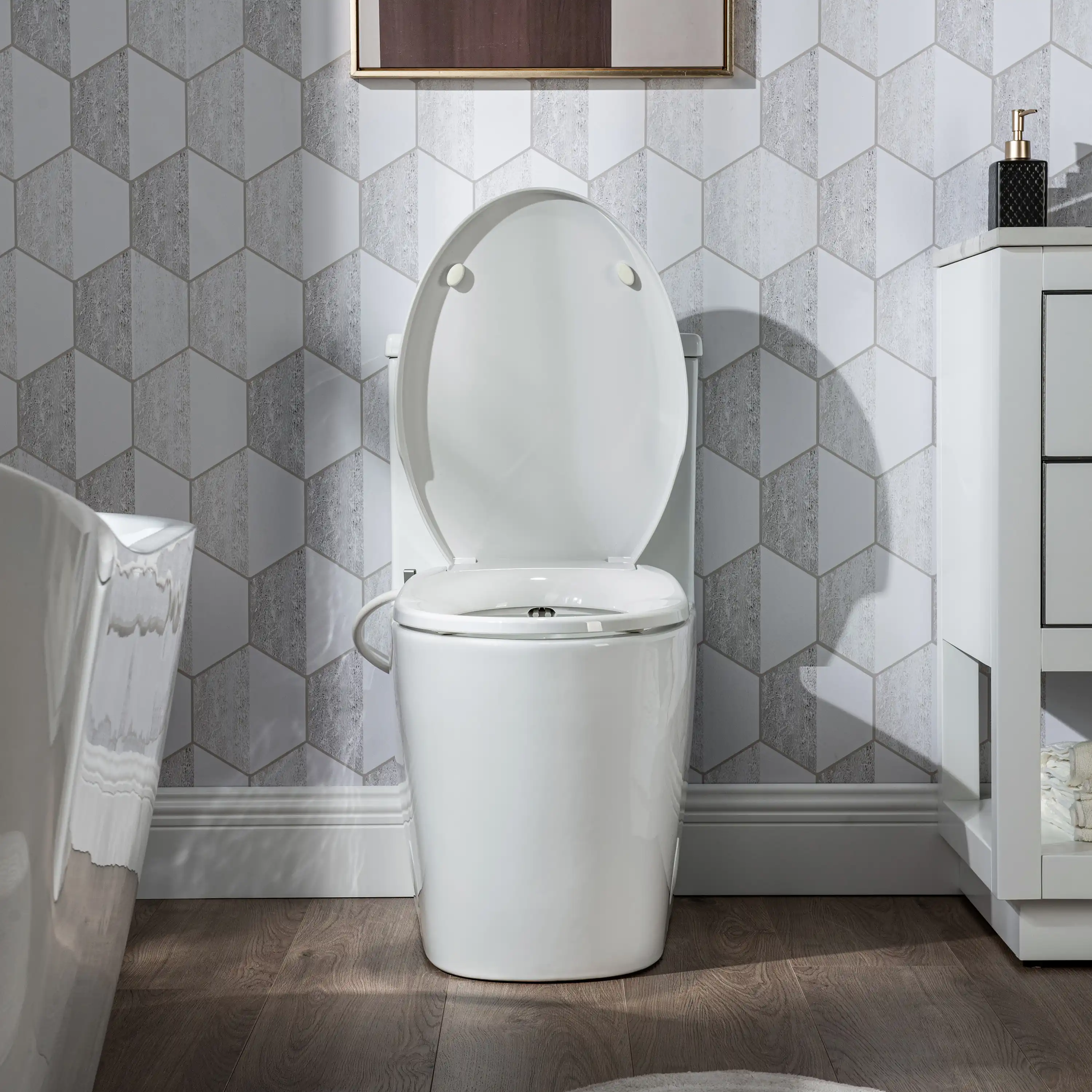 CASTA DIVA CD-BT04 – Non-Electric Bidet Toilet Combo with Rear Wash, 12'' Rough-in - Image 10