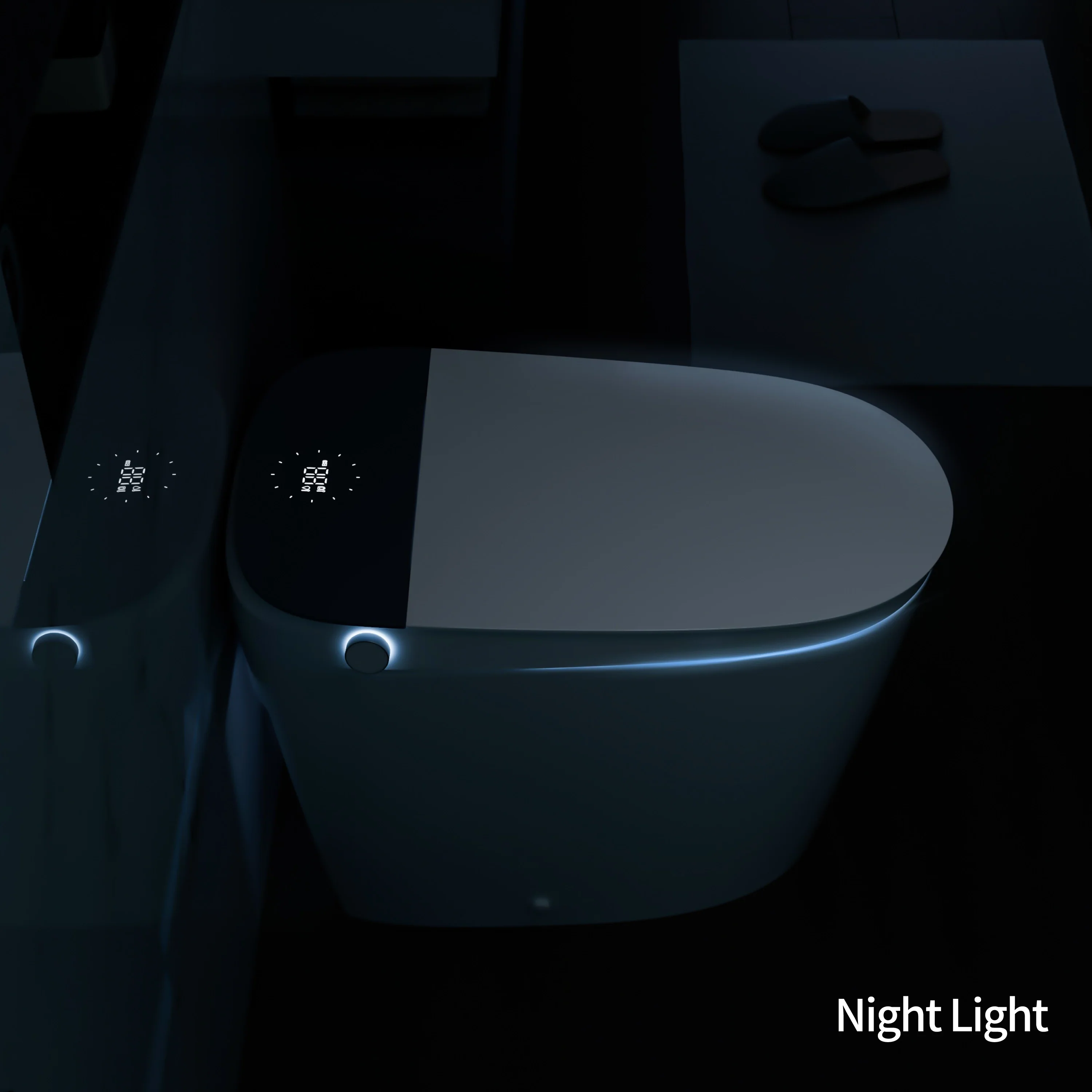Casta Diva CD-U010 Smart Toilet with Auto Open/Close, ADA-Compliant, Heated Seat, Dual Flush, Concealed Tank - Image 14