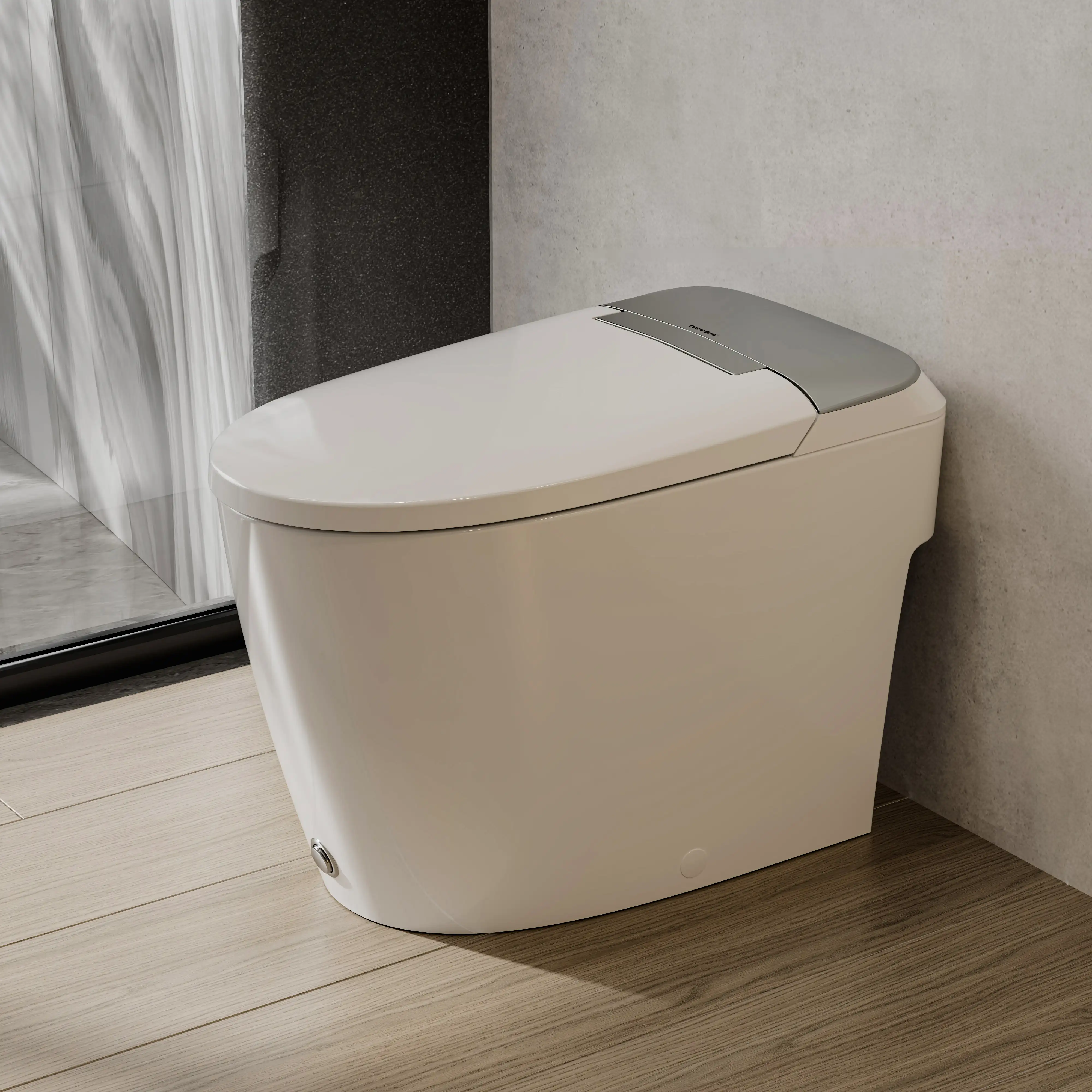 CASTA DIVA CD-W10V – Non-Electric Bidet Toilet with Air-Assisted Flush & Self-Cleaning Nozzles - Image 11