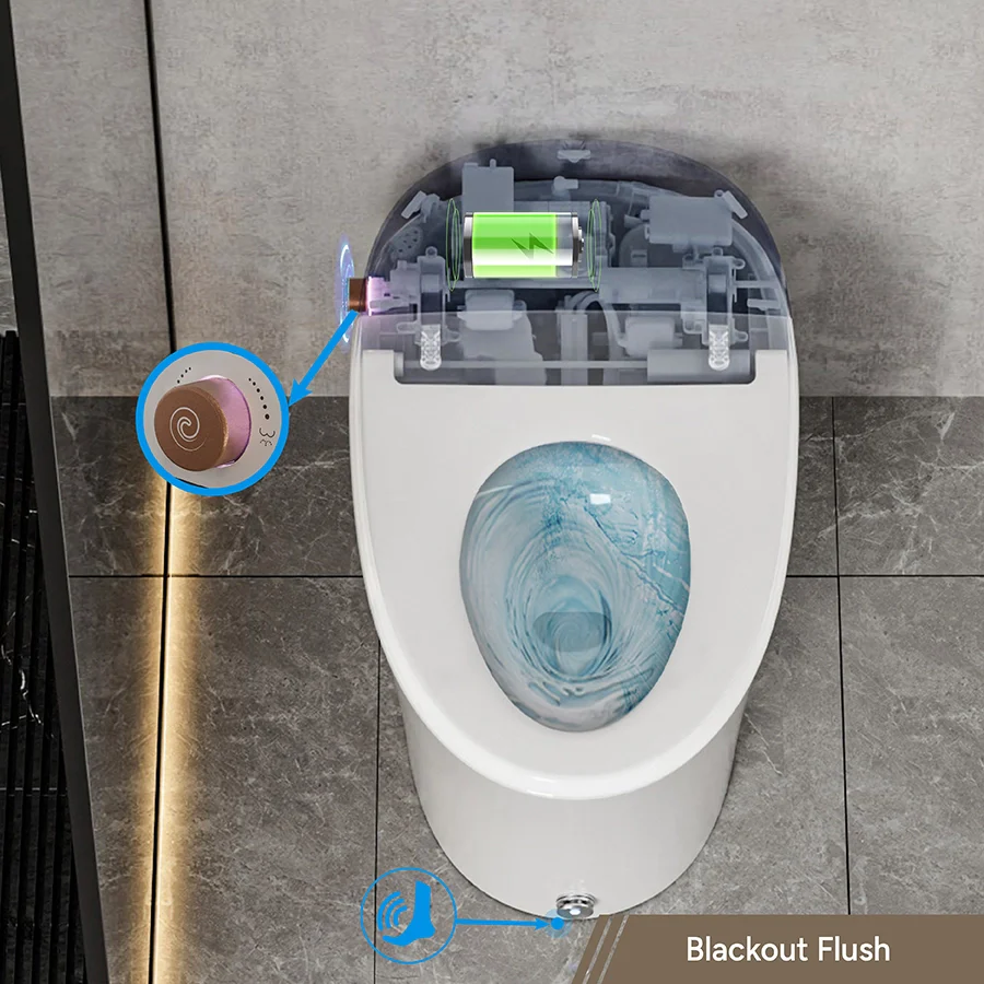 CASTA DIVA CD-Y010 – Smart Toilet with Heated Seat, Auto Flush & Foot Sensor - Image 13
