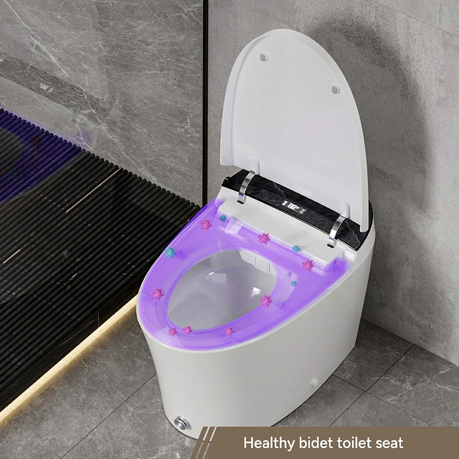 CASTA DIVA CD-Y010 – Smart Toilet with Heated Seat, Auto Flush & Foot Sensor - Image 4
