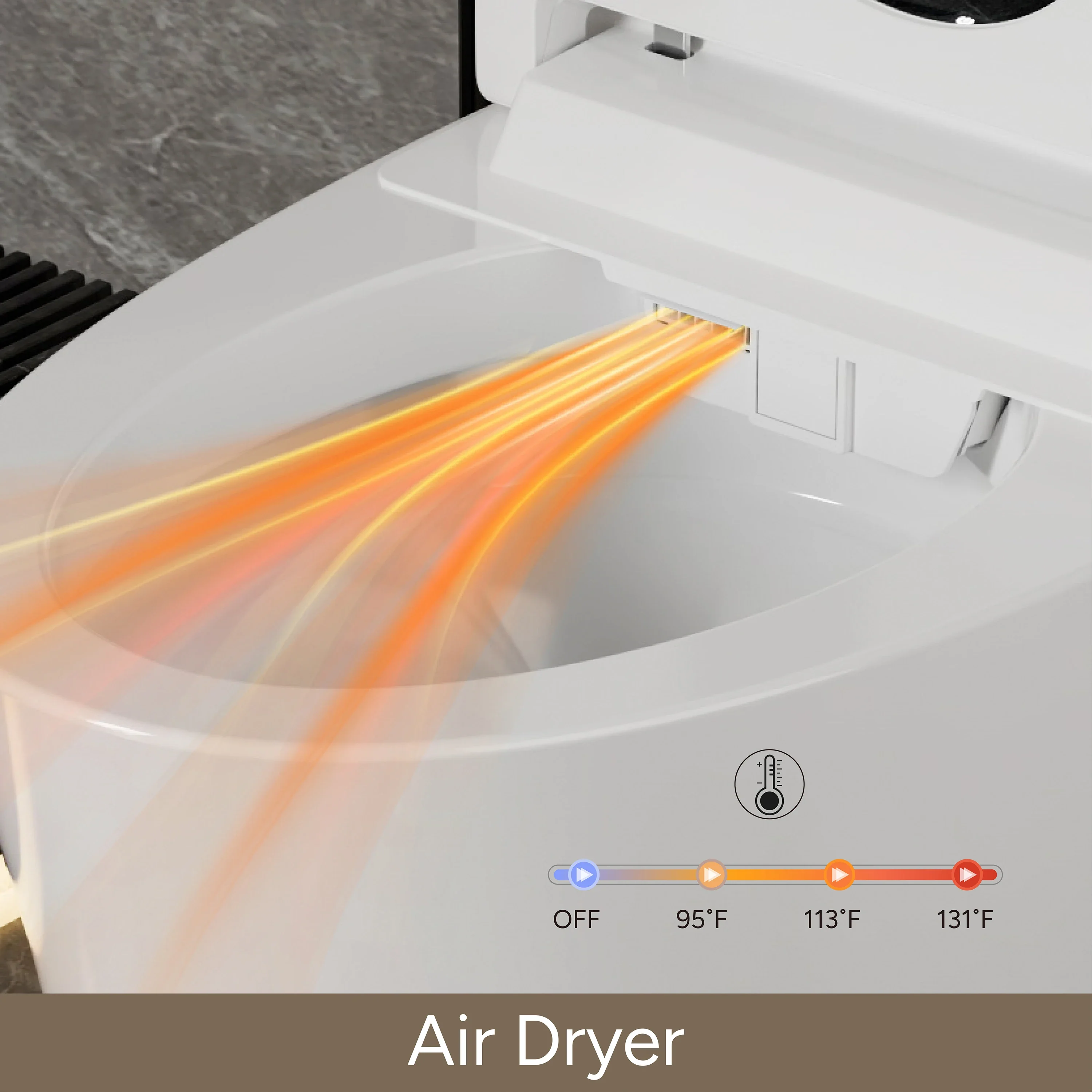 CASTA DIVA CD-Y010 – Smart Toilet with Heated Seat, Auto Flush & Foot Sensor - Image 9